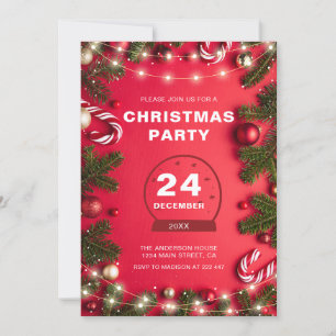 Voor twijgen en kerstverlichting Kerstmis Kaart