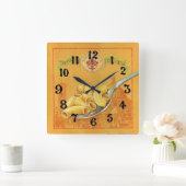 Voor type 2 keuken vierkante klok (Huis)