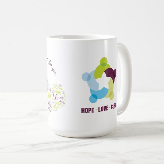 Voor u CDKL5 Koffiemok (Voorkant rechts)