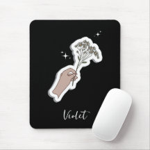 "Voor u" esthetische bloem illustratie