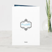 Voor u is een kind geboren feestdagen kaart (Achterkant)