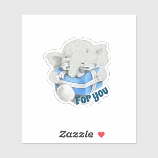 Voor u knipt u vinylstickers sticker (Vel)