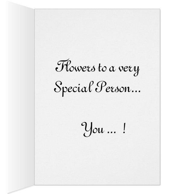 Voor u wenskaart (Binnen (Rechts))