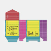 Voor u - zie Achterzijde - Voorkeuren Bedankdoosjes (Uitgevouwen)