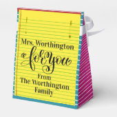 Voor u - zie Achterzijde - Voorkeuren Bedankdoosjes (Achterkant)