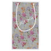 VOOR U ZWEET PEAS KLEIN CADEAUZAKJE (Voorkant)