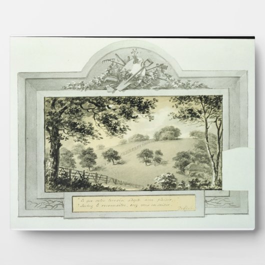 "Voor" uitzicht van de grond, van het Rode Boek vo Fotoplaat (Voorkant)