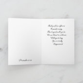 Voor Uw Appreciatie Bedankkaart (Binnen)