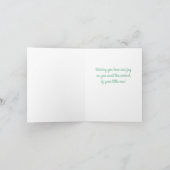 Voor uw Baby Cross Stitch Gift Kaart (Binnen)