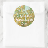 Voor uw eigen hogere zelf is dit echt ticker ronde sticker (Tas)