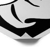 Voor uw eigen veiligheid mag u niet roken in het b poster (Hoek)