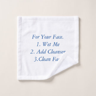 Voor uw gezichtswasdoek washandje