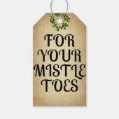 Voor uw Mistletoes Cadeaulabel (Voorkant)
