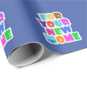 Voor uw nieuwe thuis cadeaupapier (Rol Hoek)