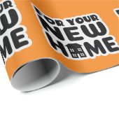 Voor uw nieuwe thuis cadeaupapier (Rol Hoek)