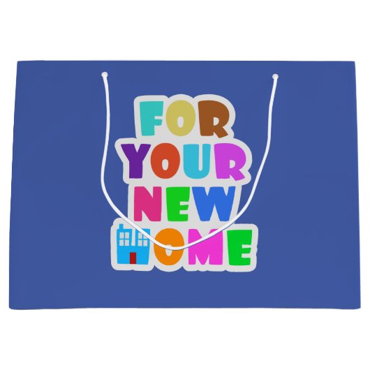 Voor uw nieuwe thuis groot cadeauzakje (Voorkant)
