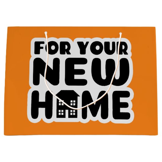 Voor uw nieuwe thuis groot cadeauzakje (Voorkant)