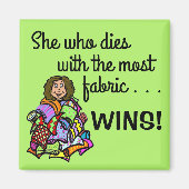 Voor uw Quilter Magneet (Voorkant)