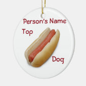 VOOR UW "TOP DOG" CHRISTMAS ORNAMENT (Links)