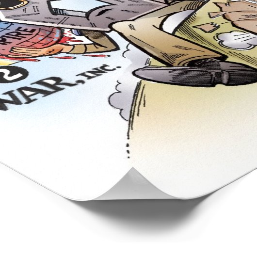 Voor uw veiligheidsdruk poster (Hoek)