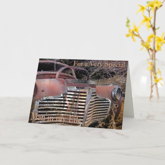 Voor vader kaart (Gele Bloem)