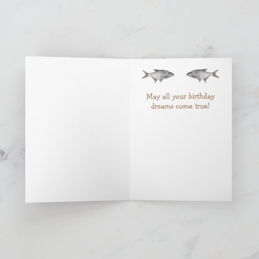 Voor vader, kat en visdag, Kaart (Binnen)