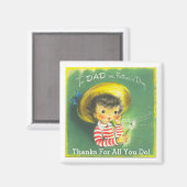  voor vader magneet (Voorkant / Achterkant)