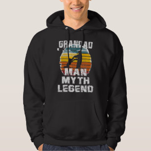 voor vaders dag Man mythe legende opa Hoodie