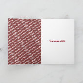 Voor Valentijnsdag zal ik… Feestdagen Kaart (Binnen)