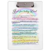 Voor vandaag, Heer Klembord (Voorkant)