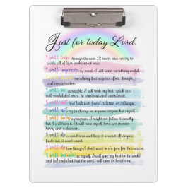 Voor vandaag, Heer Klembord