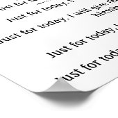 Voor vandaag maak ik me geen zorgen. poster (Hoek)