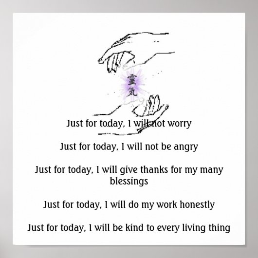 Voor vandaag maak ik me geen zorgen. poster (Voorkant)