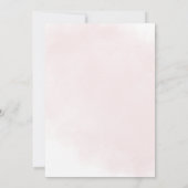 Voor Vellum Overlay Bergen bruiloft Kaart (Achterkant)