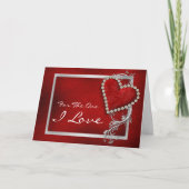 "Voor verjaardag van de de liefde" de romantische Feestdagen Kaart (Voorkant)