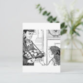 Voor verkoop bestemde appelen briefkaart (Staand voorkant)