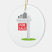 Voor verkoop keramisch ornament (Links)