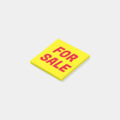 VOOR VERKOOP POST-IT® NOTES (Schuin)