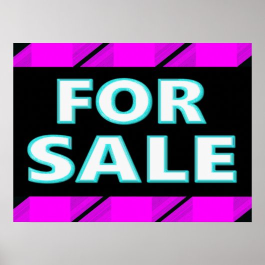 Voor verkoop poster (Voorkant)