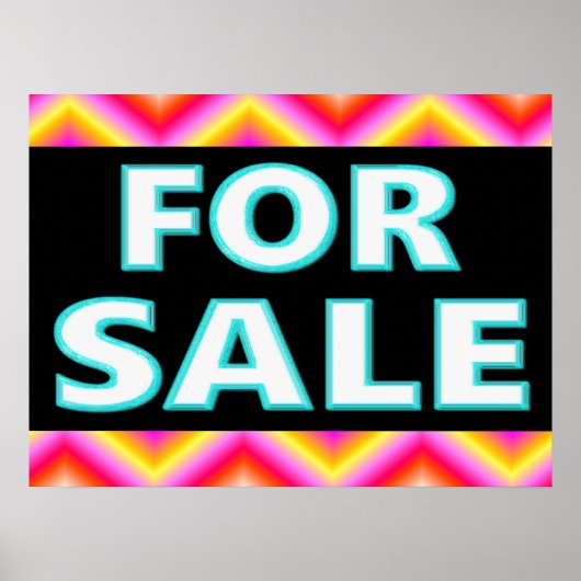 Voor verkoop poster (Voorkant)