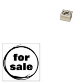 VOOR VERKOOP RUBBERSTEMPEL (Gestempeld)