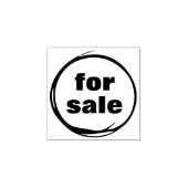 VOOR VERKOOP RUBBERSTEMPEL (Afrduk)