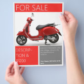 VOOR VERKOOP Simple Red  Flyer (Hand)