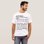 Voor verkoop t-shirt (Voorkant volledig)