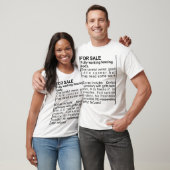 Voor verkoop t-shirt (Unisex)