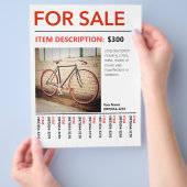 VOOR VERKOOPPROGRAMMA VOOR VERKOOP FLYER (Hand)