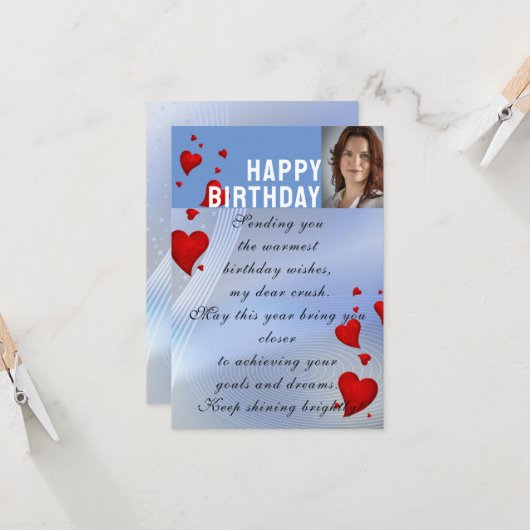 Voor verliefdheid  kaart (Voorkant / Achterkant in situ)