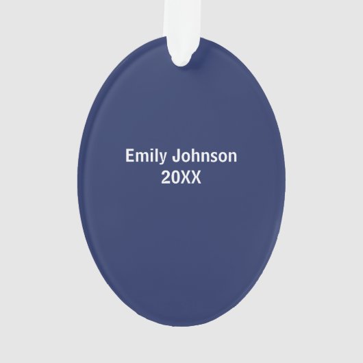 Voor Verpleegkundige Practitioner Kerstboom  Ornament (achterkant)