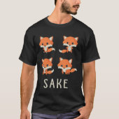Voor vier Fox Sake T-Shirt Funny 4 Foxes gift (Voorkant)
