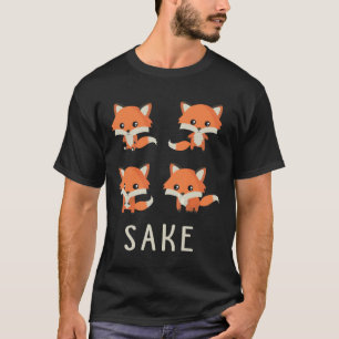 Voor vier Fox Sake T-Shirt Funny 4 Foxes gift